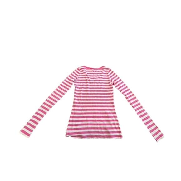 "HOLLISTER" VTG Striped V-Neck Babydoll Top SZ XS Y2K Mean Girls Vampire Diaries - Picture 8 of 8